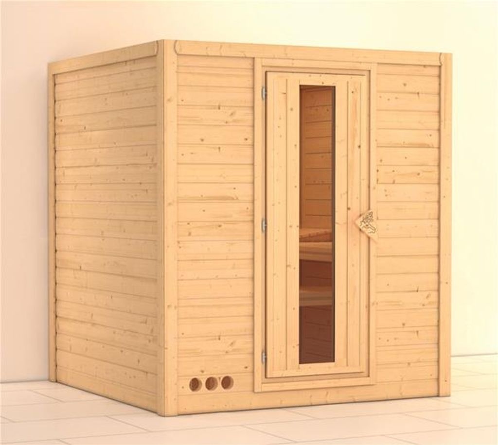 Bild von Sauna Mojave ohne Ofen Holztür