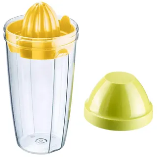 Westmark Mix- und Schüttelbecher 0,5 l Klar/Grün/Gelb