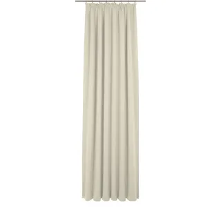ADAM Audio Uni Collection Kräuselband 142 x 145 cm Beige/Weiß 1 Stk.