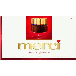 merci Finest Selection Große Vielfalt Schokoladen Spezialitäten 400g