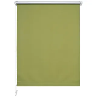 Seitenzugrollo LIEDECO Gr. 4, grün (apfelgrün), B:45cm H:150cm, Polyester, Rollos, Seitenzugrollo