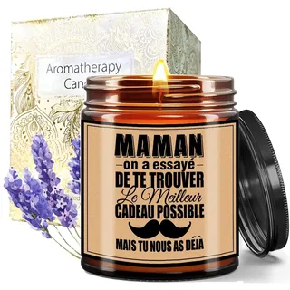 Duftkerzen Sojawachs Kerzen Geburtstag für Weihnachten,Geburtstag, Aromatherapie, Geschenk, Deko Kerze, Outdoor Kerze, Lavendel Vegane Kerze