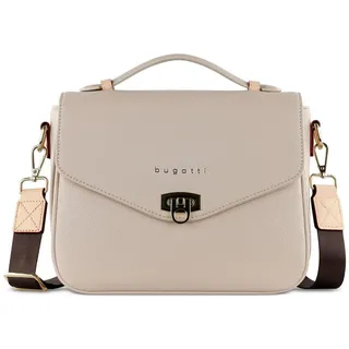 Bugatti Ella Classic Bag Umhängetasche Kunstleder Beige