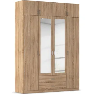 Rauch Wäscheschrank GAMMA 181 x 248 x 54 cm Eiche