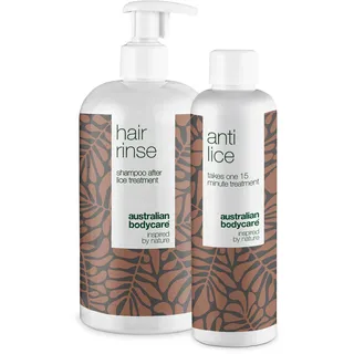Australian Bodycare XL Läuseprodukte zur Läusebehandlung Set 750 ml Unisex