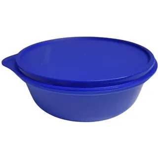 Tupperware Sommer Drops Schüssel mit Deckel auslaufsicher Hitparade Frischedrops 600ml 600 ml Frischhaltedose (blau)