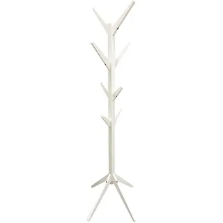 HOME DECO FACTORY Weißer Baum, 178 cm, Möbelstück, Kleiderständer, MDF-Holz