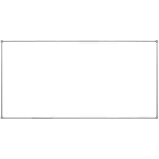 MAUL Whiteboard 120x240 weiß MAULpro Wandtafel extra groß mit Alurahmen | viel Platz für Ideen und Planung, sicherer Halt bei Meetings und Schulungen, Zubehör griffbereit dank Ablageschale