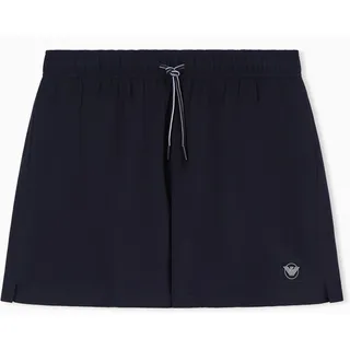 EMPORIO ARMANI Herren Boxer Badehose, Chevron Armani Blue, L