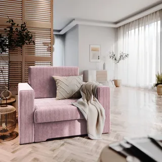Schlafsessel Sessel MALIA Stoff Poso Rosa - Rosa