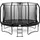 First Class Trampolin 366 cm Schwarz