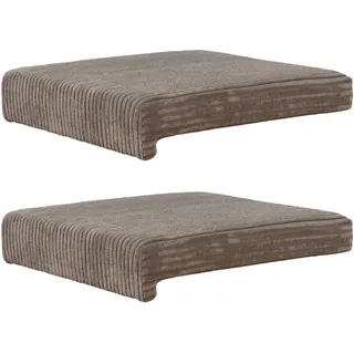 Klemmkissen 2er Set , Textil , Füllung: Schaumstoff , 35x38x40 cm , Heimtextilien, Wohntextilien, Sitzkissen