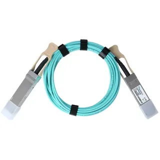 BlueOptics Ubiquiti Networks UACC-AOC-QSFP28-3M kompatibles BlueOptics AOC QSFP28 BO282803L3M, Transceiver, Blau