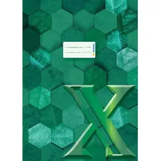 HERMA Heftschoner X, aus Karton, DIN A4, dunkelgrün