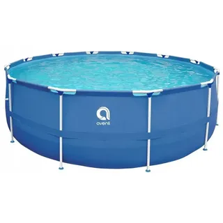 Avenli Frame Pool 300 x 76 cm, Aufstellpool rund, ohne Pumpe,  blau - Blau