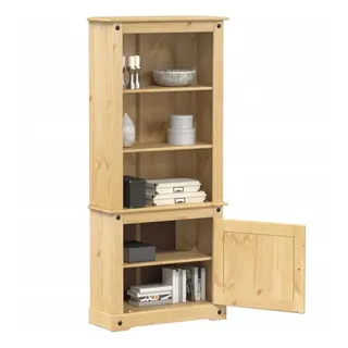 vidaXL Highboard Corona 74x38x170 cm Massivholz Kiefer