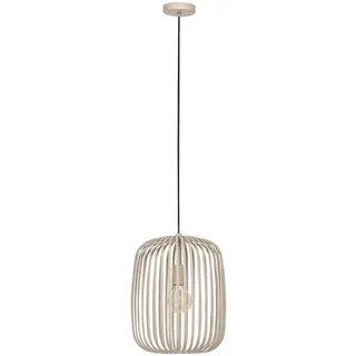 EGLO Hängeleuchte 1-flg. 110 cm rund sandfarben Metall