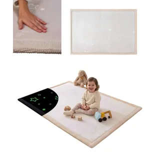Hakuna Matte Wolkenweiche Spielmatte Baby 170 x 120 x2,5cm – Teppich für Kinderzimmer mit hochwertigem Memory-Schaum – Krabbelmatte Baby mit Rutschfester Unterseite – Krabbeldecke, Tatami Matte