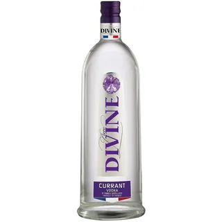 Pure Divine - Schwarze Johannisbeere Vodka, Aromatisierter Wodka aus den Nordvogesen, Frankreich - 37.5 Prozent Vol (1 x 1 l)