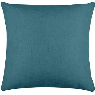 Stof Kissen – Größe 50 x 50 cm – 100% Polyester – Farbe Türkis – Modell Bea – ideale Dicke – bequem und elegant – angenehm auf der Haut