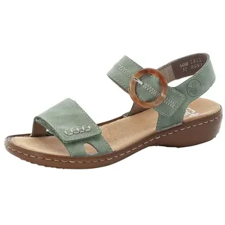 Rieker Damen - Sandalen & Flip Flops 608Z3-52 grün / 52 Gr.38