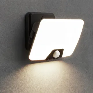 vighep 24W Led Strahler mit Bewegungsmelder Außen, IP65 Wasserdicht Fluter Flutlicht, 3000K-6500K Außenlampe, Außenleuchte Scheinwerfer für Garten, Garage, Haustür