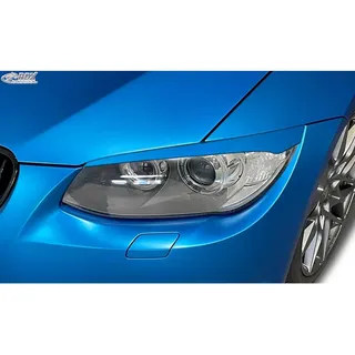 RDX Racedesign Scheinwerferblenden kompatibel mit BMW 3er E92/E93 Coupé/Cabrio 2010-2013 (ABS)