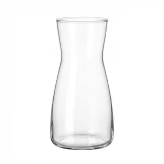 Anquephd 20CM Kleine Vasen Deko für Tischdeko, Mit Dichtstopfen für Küchencontainer, Modern Blumenvase Glas, Mini Vase Tulpen Setals Hochzeitsdekoration für Tische. (Clear, 19.8cm)