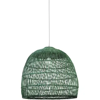 Hängeleuchte Ø53x49 cm EVELIE Rattan Grün 2922581