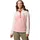 Damen Half Snap Pull Over 2 Fleece-Überziehhilfe Radiergummi Pink Dark Stone Toskana XS EU