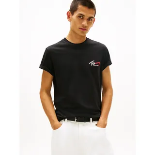 Tommy Hilfiger TJM SLIM FIT SIGN CHEST schwarz XXL