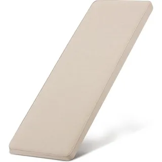 Beautissu Outdoor Bankauflage QD-BK 180x48x5cm Beige