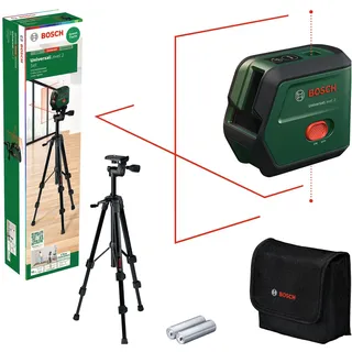 Bosch UniversalLevel 2 Set Kreuzlinienlaser Reichweite 12,0 m