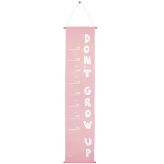 Jollein Wachstumsdiagramm 70-140cm ABC Blush Pink, Wachstumsdiagramm 70-140cm ABC Blush Pink