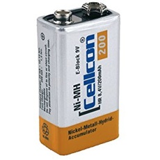 Accu 8,4v 200mah 9v-block