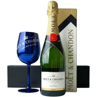 The Wine Guys - Moët & Chandon Champagner Geschenkset mit Glas