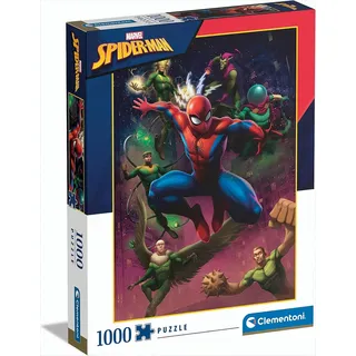 CLEMENTONI Marvel Spider-Man Puzzle-Abenteuer 1000 Teile