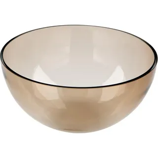 Fink COLLIER, Glasschale, Ersatzglas, Glas, greige, H. 10 cm, D. 20 cm 115230