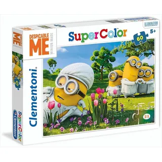 Clementoni - Supercolor Puzzle, 60 Teile - Minions