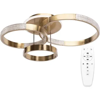 TOOLIGHT Moderne Deckenleuchte tooLight G004-C Brush Gold - lampe led