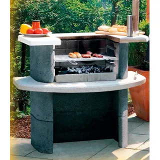 Buschbeck Holzkohlegrill »Grillbar Rica«, grau