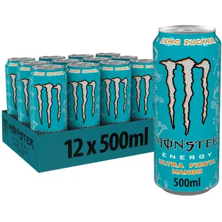Monster Energy Ultra Fiesta 12 x 0,5L pfandfreie Dosen - 12 x 0,5 L