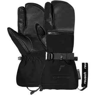 Reusch Duality R-Wool Lobster Unisex 3-Finger Skihandschuhe – Warme, Winddichte & Wasserabweisende Winterhandschuhe mit Wolle, R-LOFT Isolation & Handgelenkschlaufe für Damen & Herren