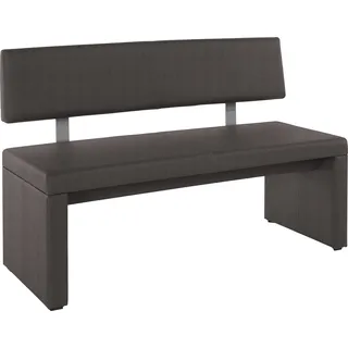 OTTO home Polsterbank Charissa Braun 160 x 90 x 53 cm