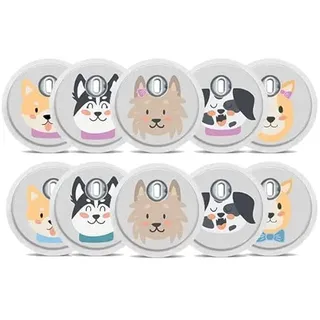 FreeStyle Libre 3 Sensor Sticker - 10er Set"Dogs" - Aufkleber für Sensoren | Diasticker®