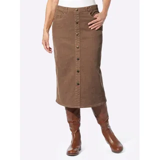 Inspirationen Cordrock, braun