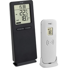 Bild Dostmann Funk-Thermometer LOGOneo Funk-Thermometer digital Schwarz