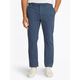 Tommy Hilfiger Herren, CHINO Satin Straight Fit, blau (aegean sea), 30W/34L