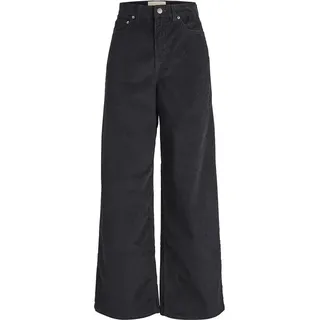 Jack & Jones Gelly Wide Cord Hosen Schwarz 30 / 30 Damen Schwarz 30 - Schwarz