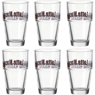 LEONARDO Latte Macchiato Glas 0,41 l 6 St.